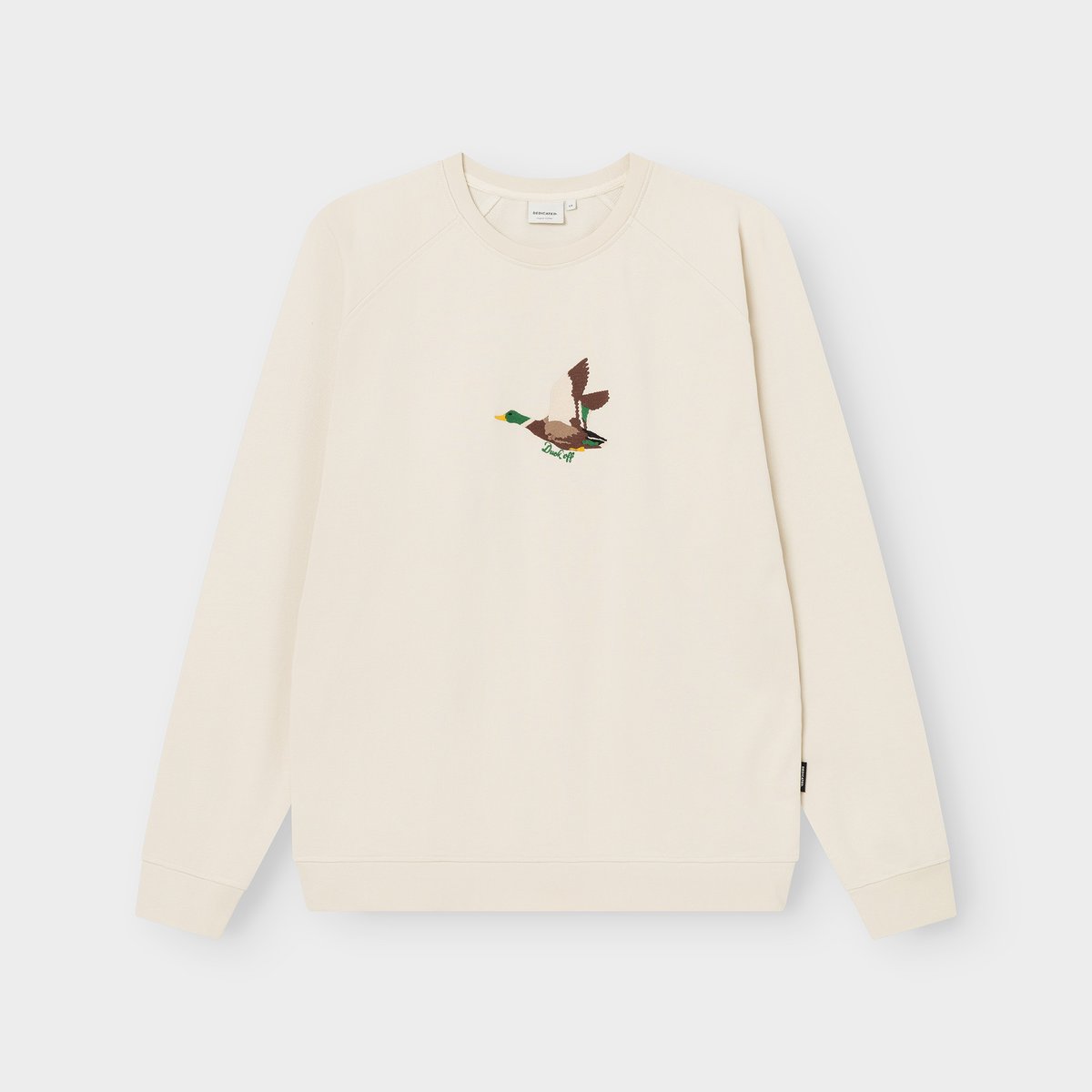 Sweatshirt Malmoe Duck Off Egg White