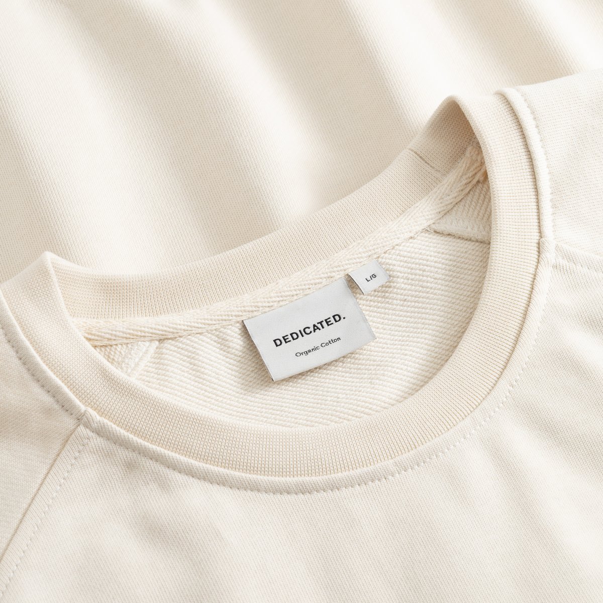 Sweatshirt Malmoe Duck Off Egg White