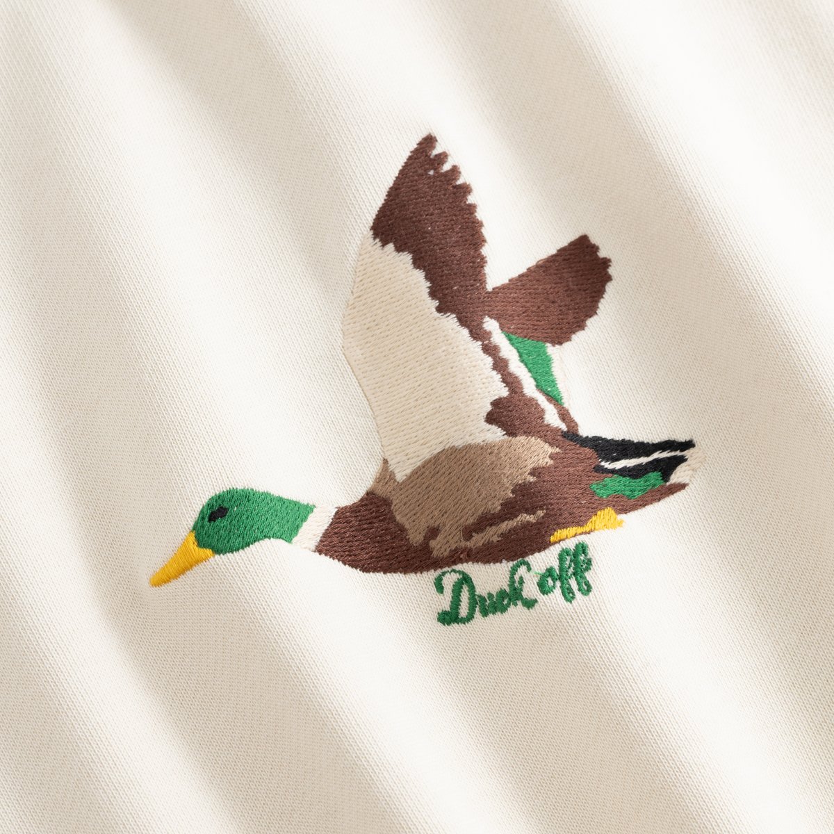 Sweatshirt Malmoe Duck Off Egg White