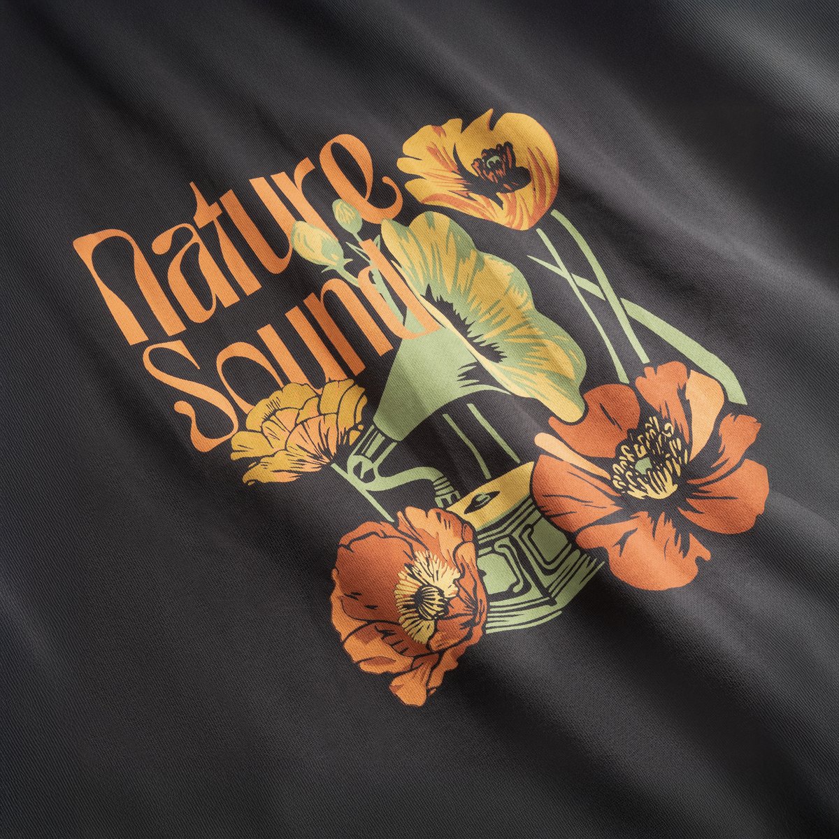 Sweatshirt Ystad Nature Sound Charcoal