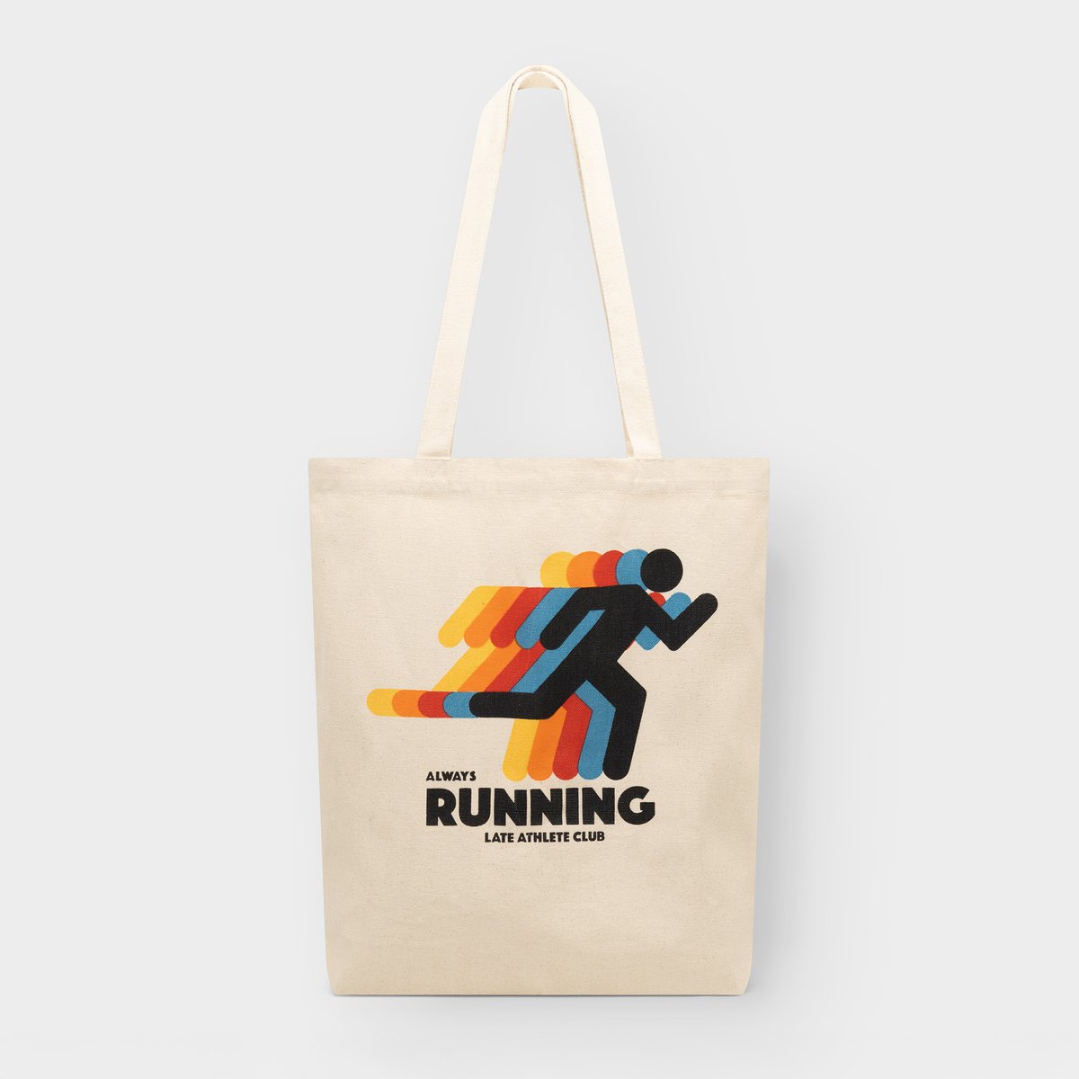 Tote Bag Torekov Running Late Off-White