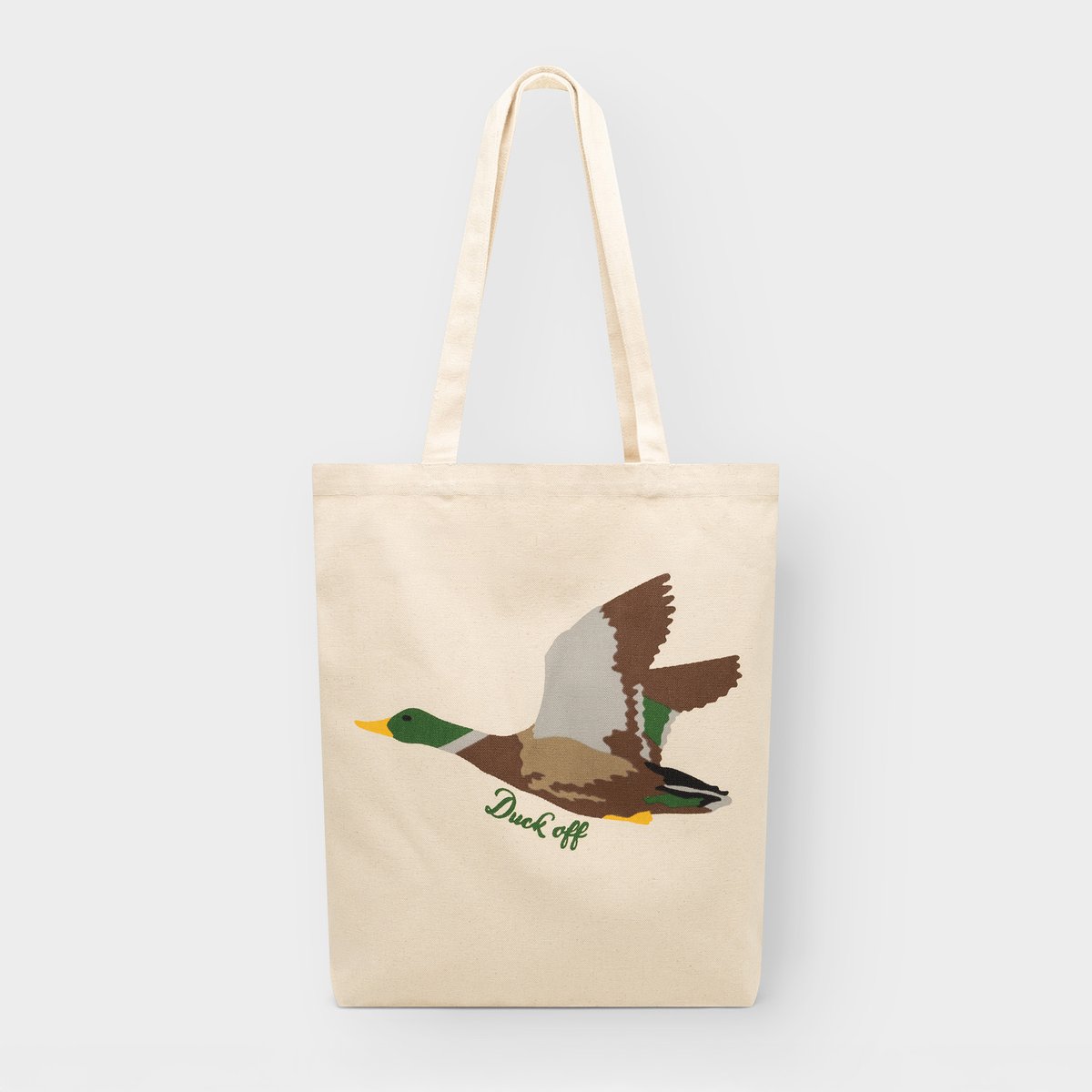 Tote Bag Torekov Duck Off Off-White