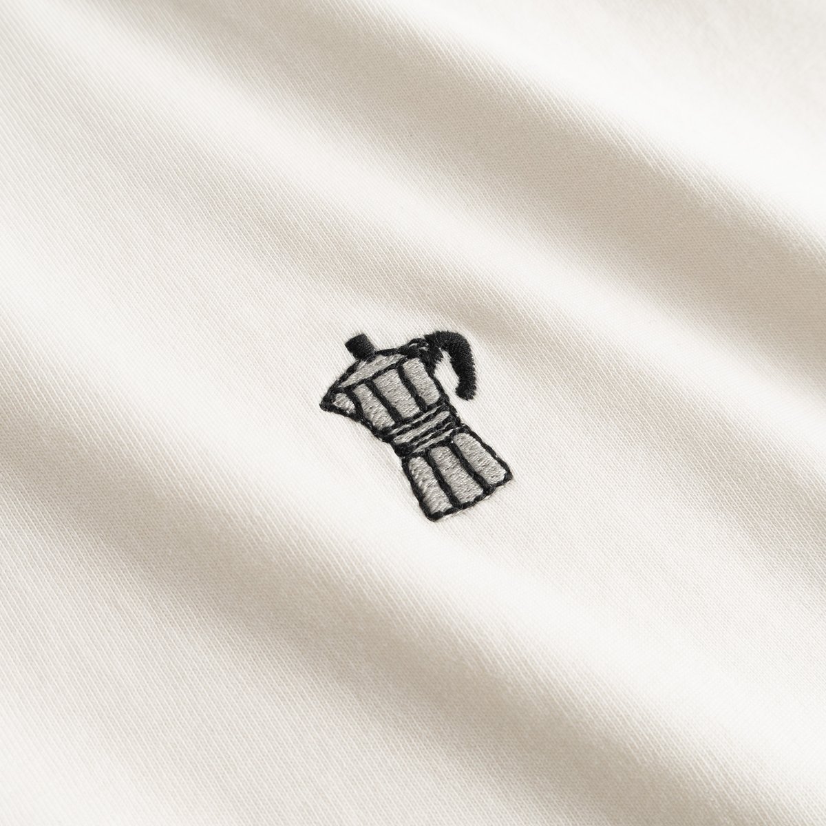 T-shirt Stockholm Mocca Off White