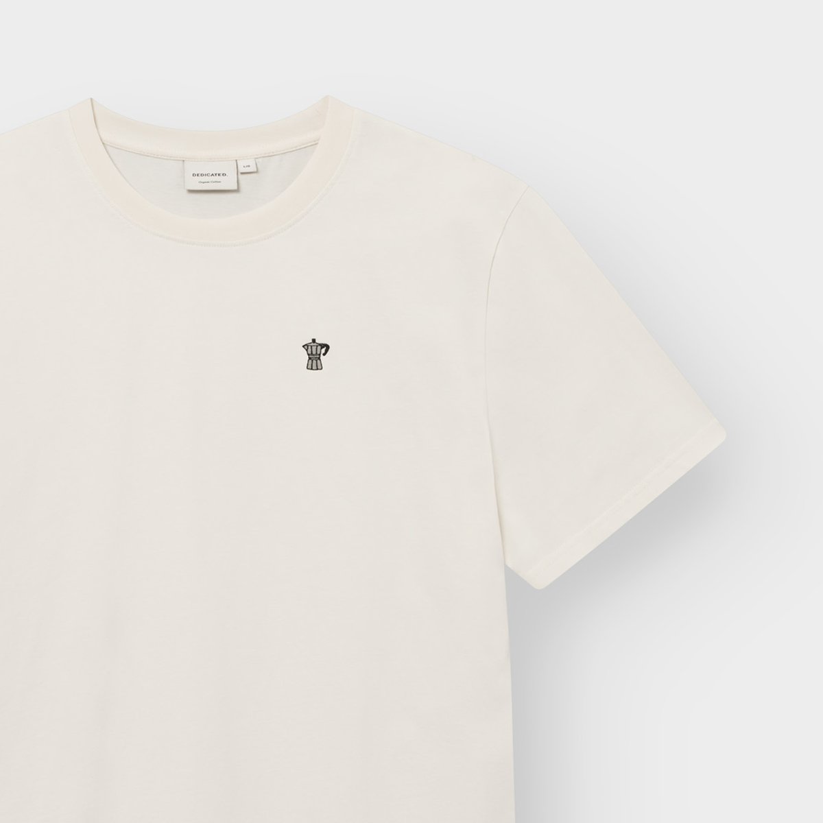 T-shirt Stockholm Mocca Off White