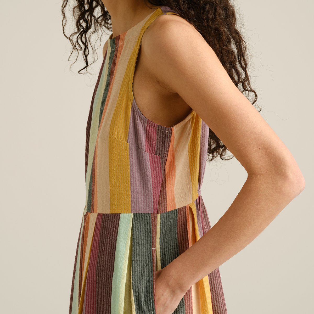 Dress Vallsta Sunset Stripe