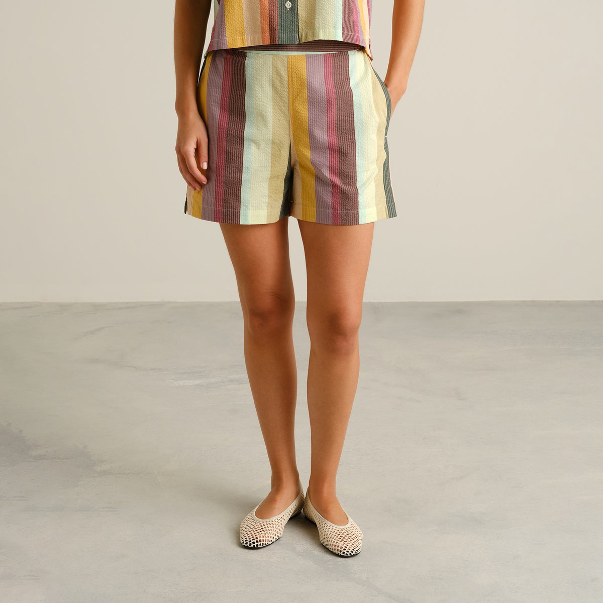 Shorts Aspudden Sunset Stripe