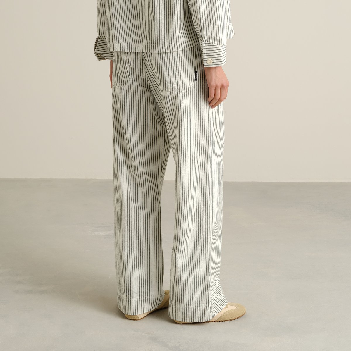 Workwear Pants Vara Work Stripe Forest Green