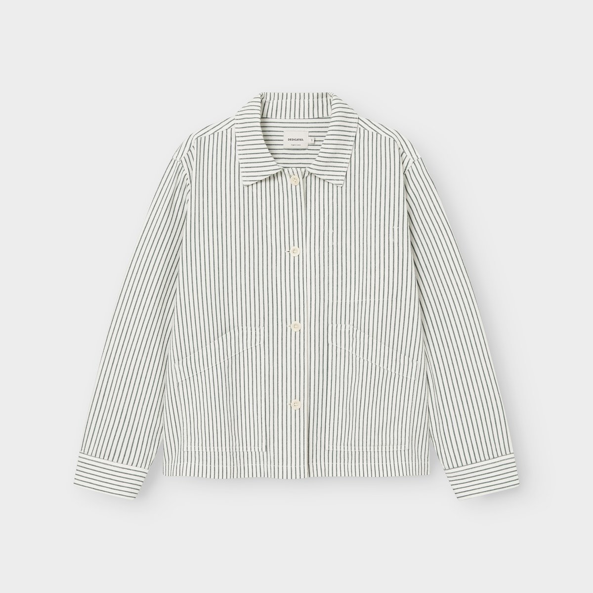 Jacket Stiby Work Stripe Forest Green