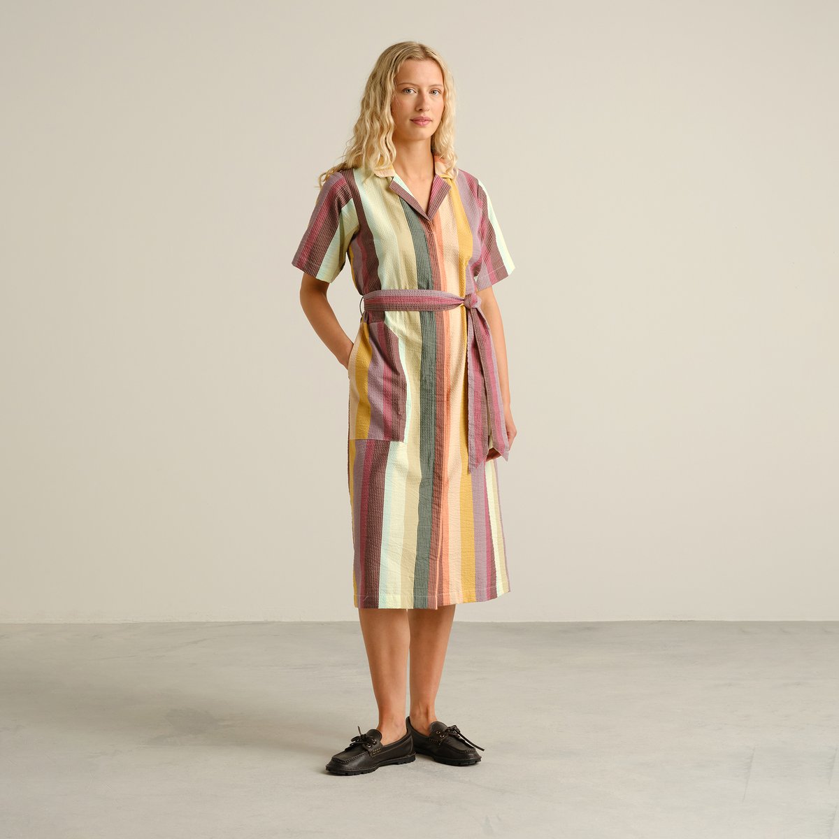 Shirt Dress Orrefors Sunset Stripe