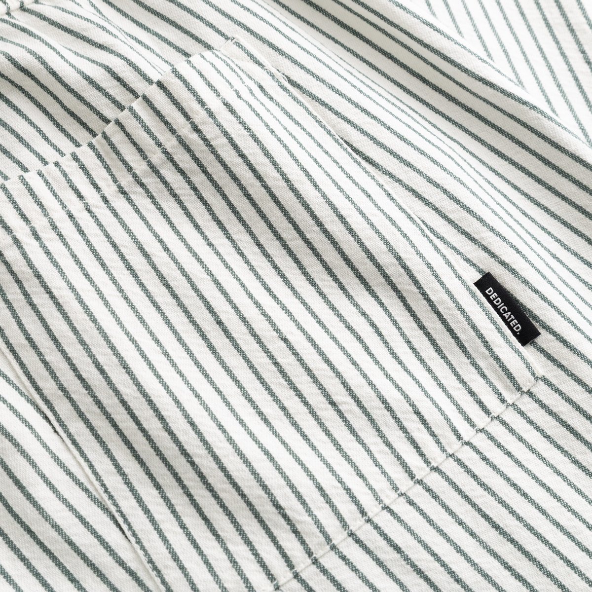 Pants Borrby Work Stripe Forest Green