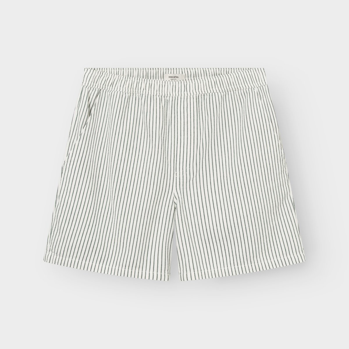 Shorts Sibbarp Work Stripe Forest Green