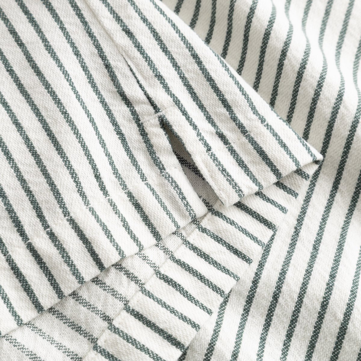 Shirt Brantevik Work Stripe Forest Green