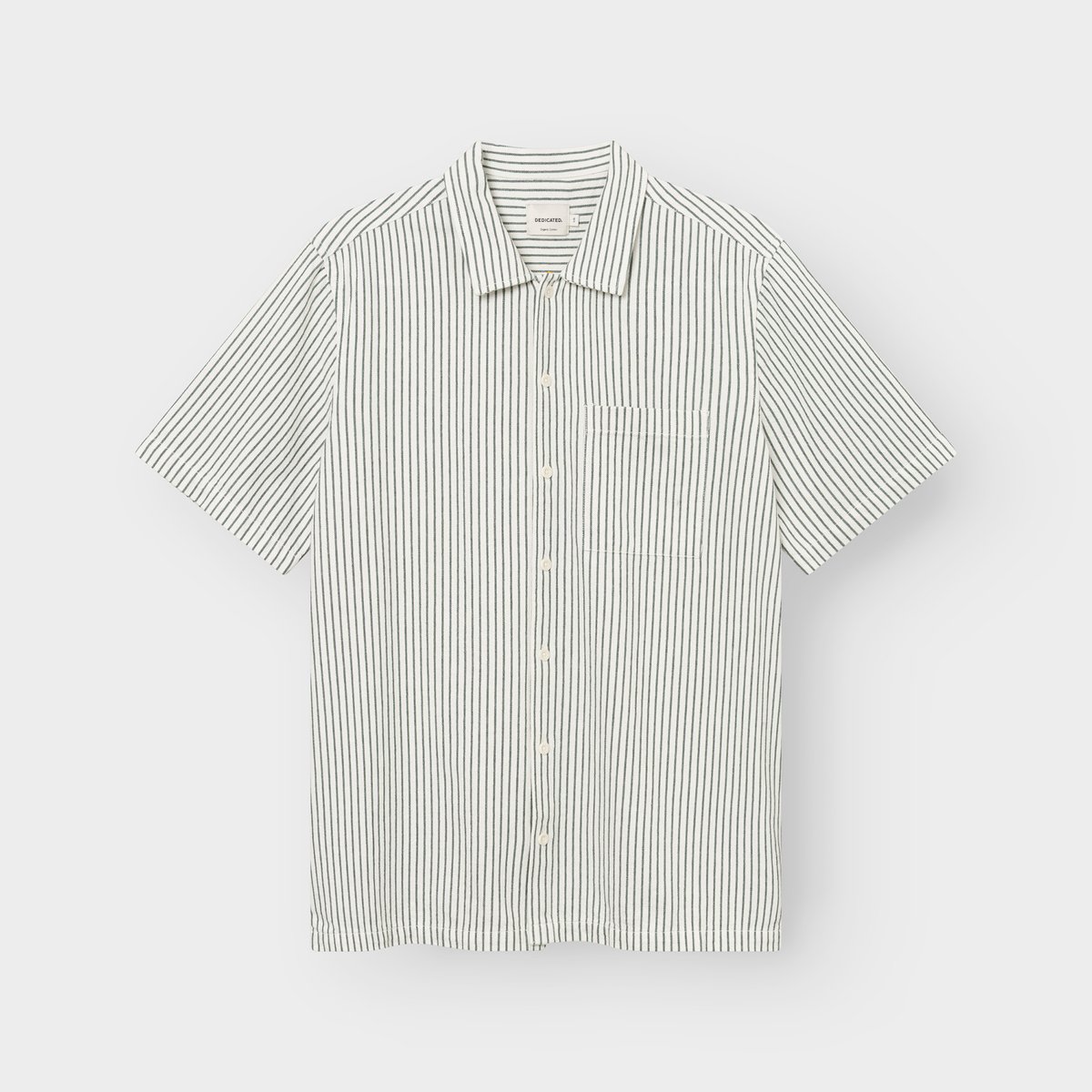 Shirt Brantevik Work Stripe Forest Green