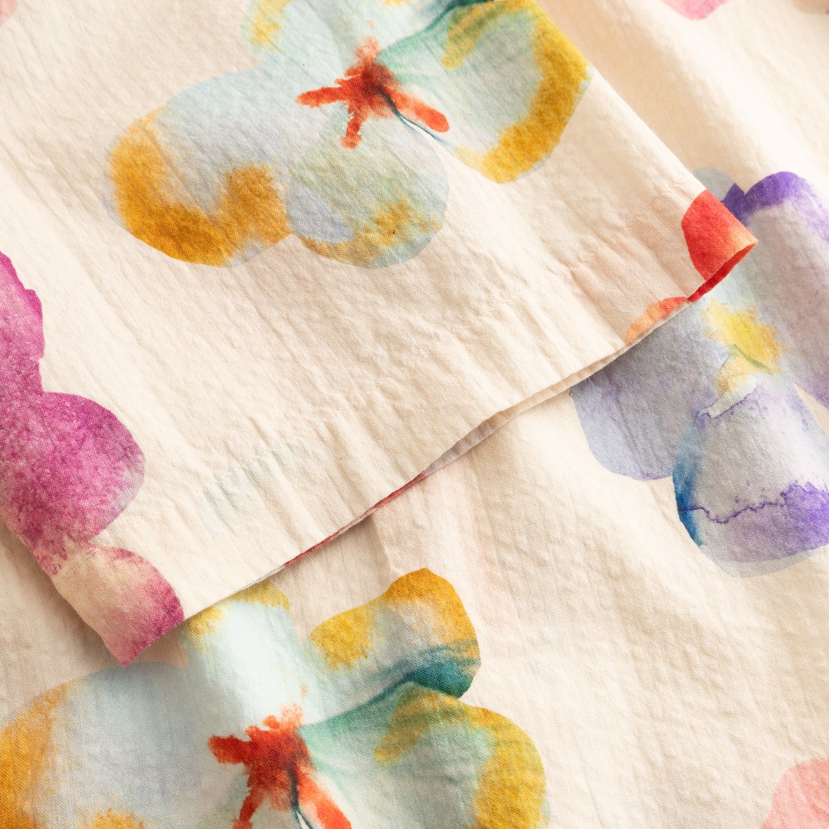 Shirt Brantevik Flower Cut Egg White