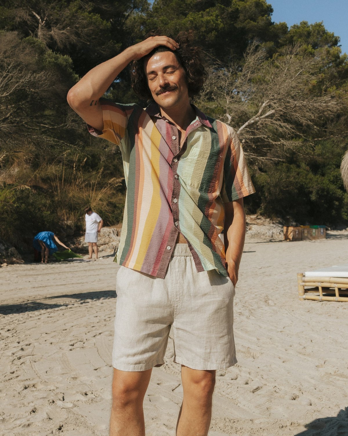 Shirt Brantevik Sunset Stripe