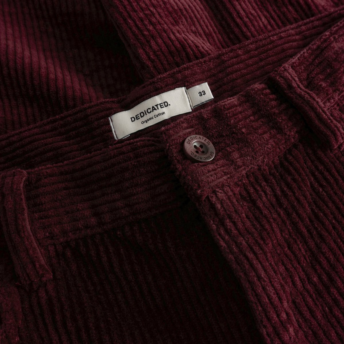 Pants Hamburg Corduroy Fig Red