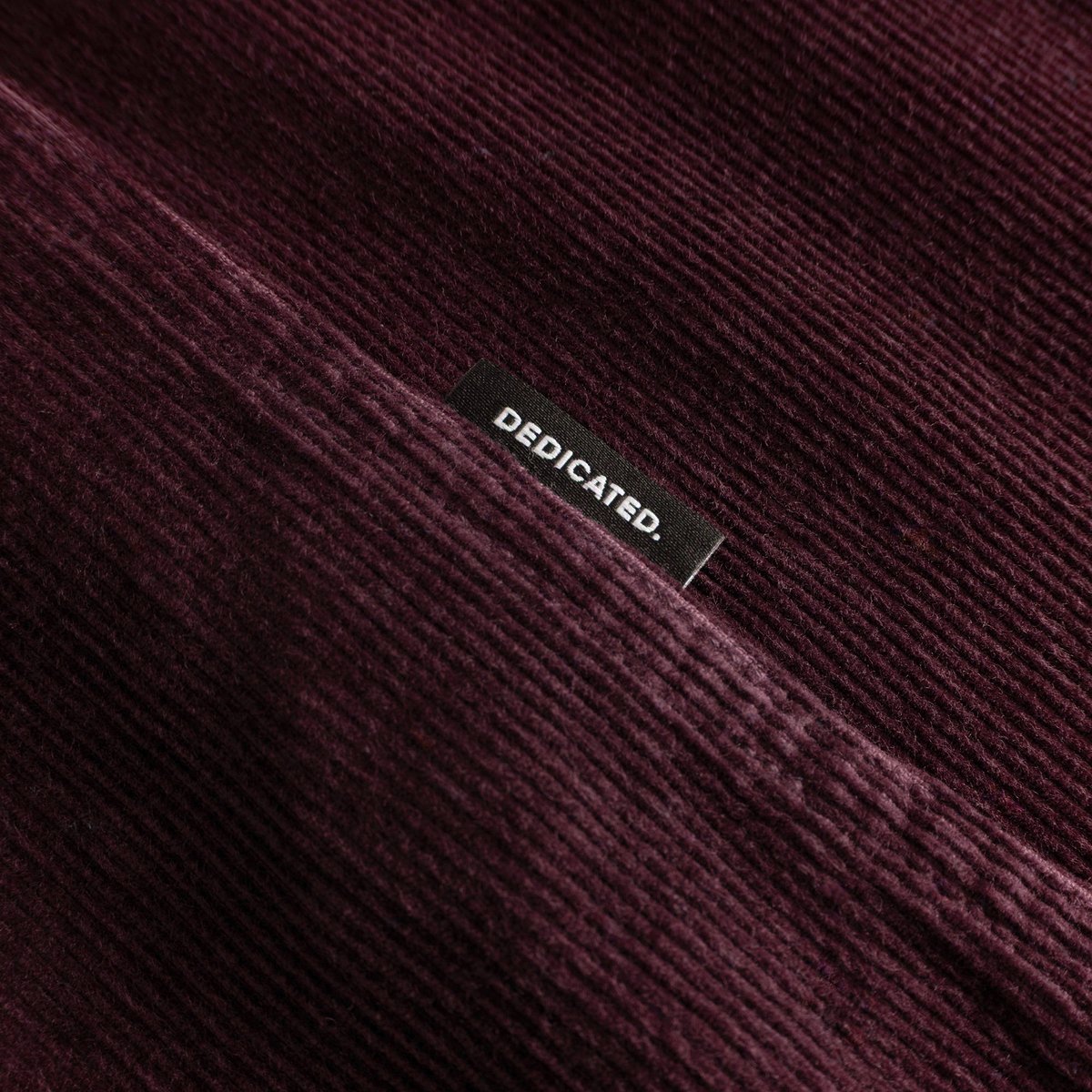 Shirt Varberg Corduroy  Fig Red