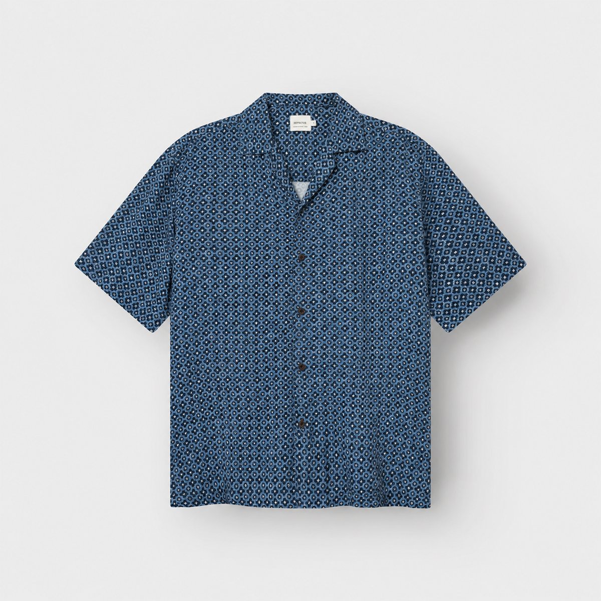Shirt Marstrand Tile Medallion Estate Blue