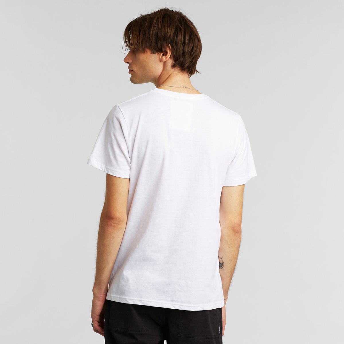 T-shirt Stockholm Fuck Racism White