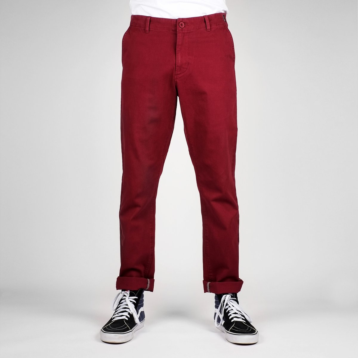 Chino Pants Sundsvall Burgundy