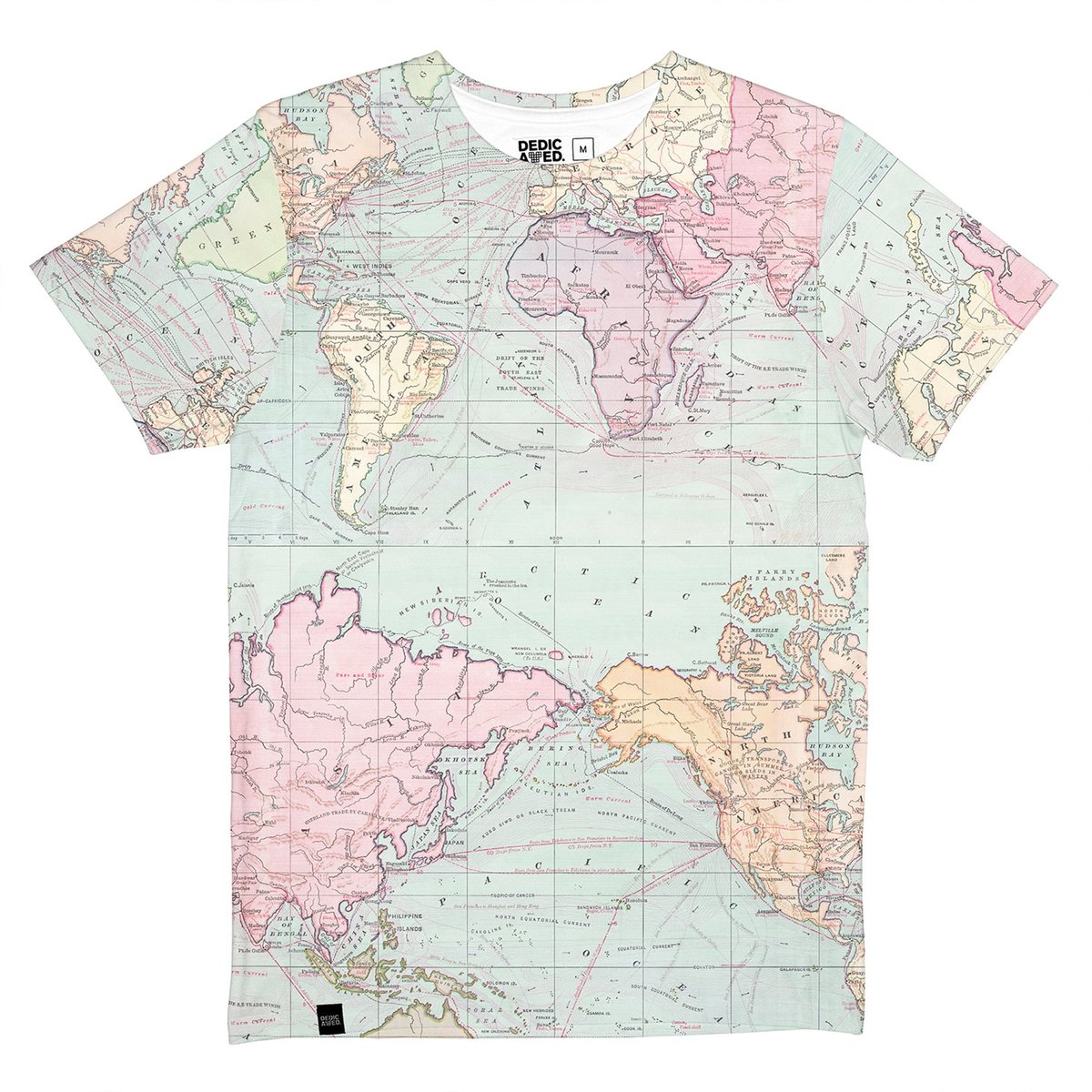 T-shirt Stockholm Map