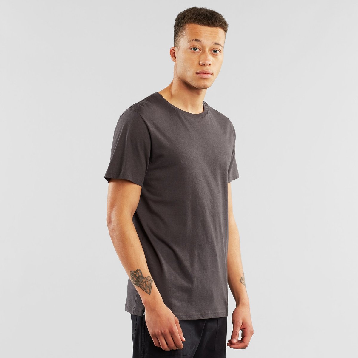 T-shirt Stockholm Base Charcoal