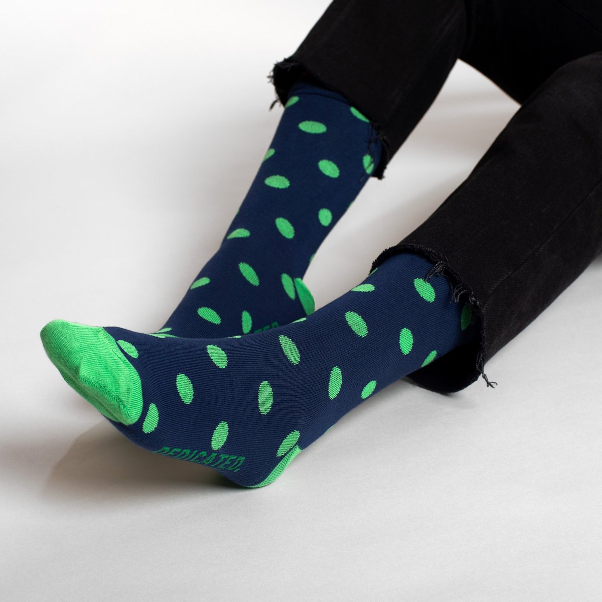 Socks Sigtuna Dots Navy