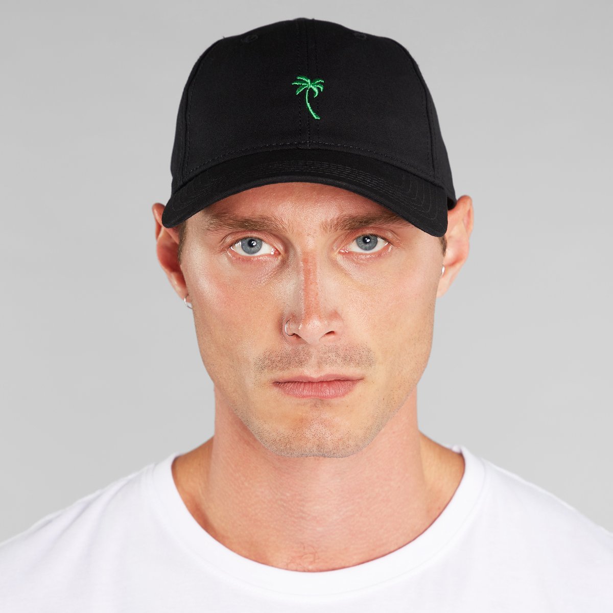 Sport Cap Palm Black