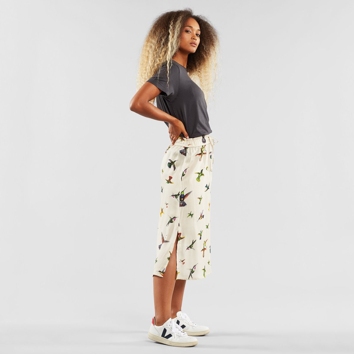 Skirt Klippan Flying Hummingbirds Multi Color