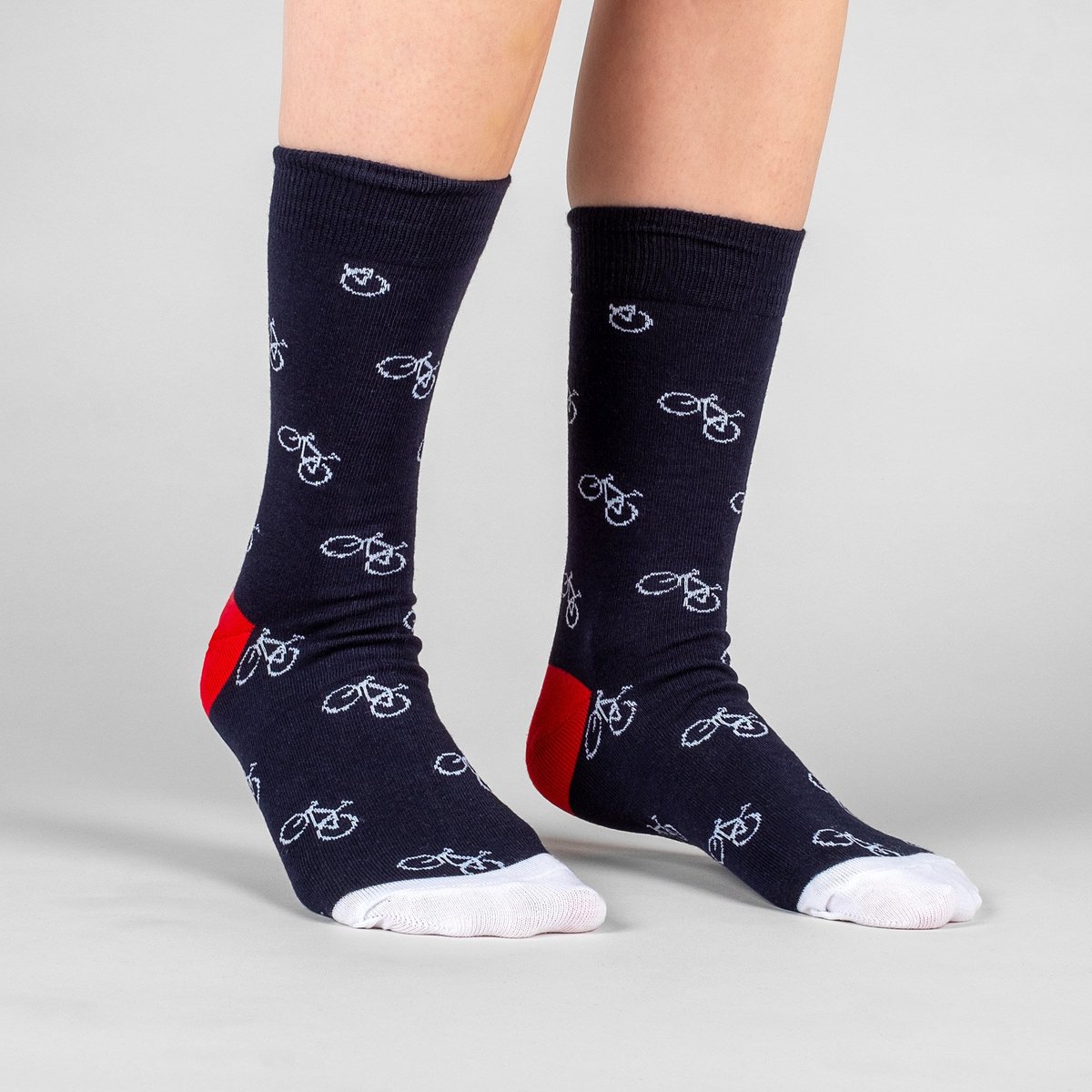 Socks Sigtuna Bike Pattern 5-pack