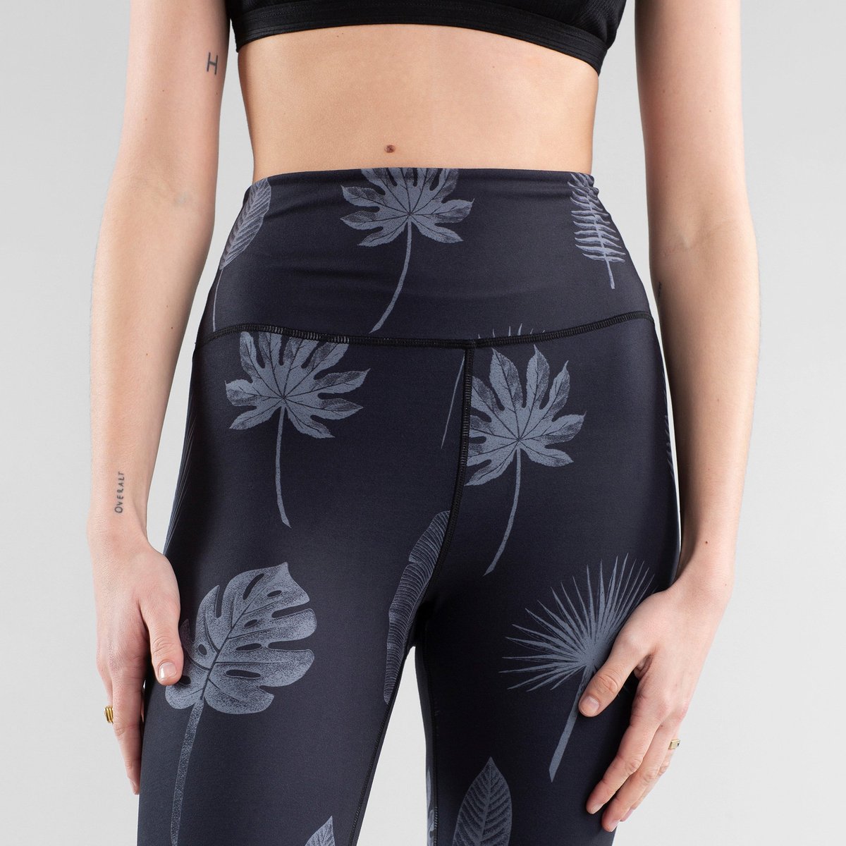 Tights Kaxholmen Tropic Leaves