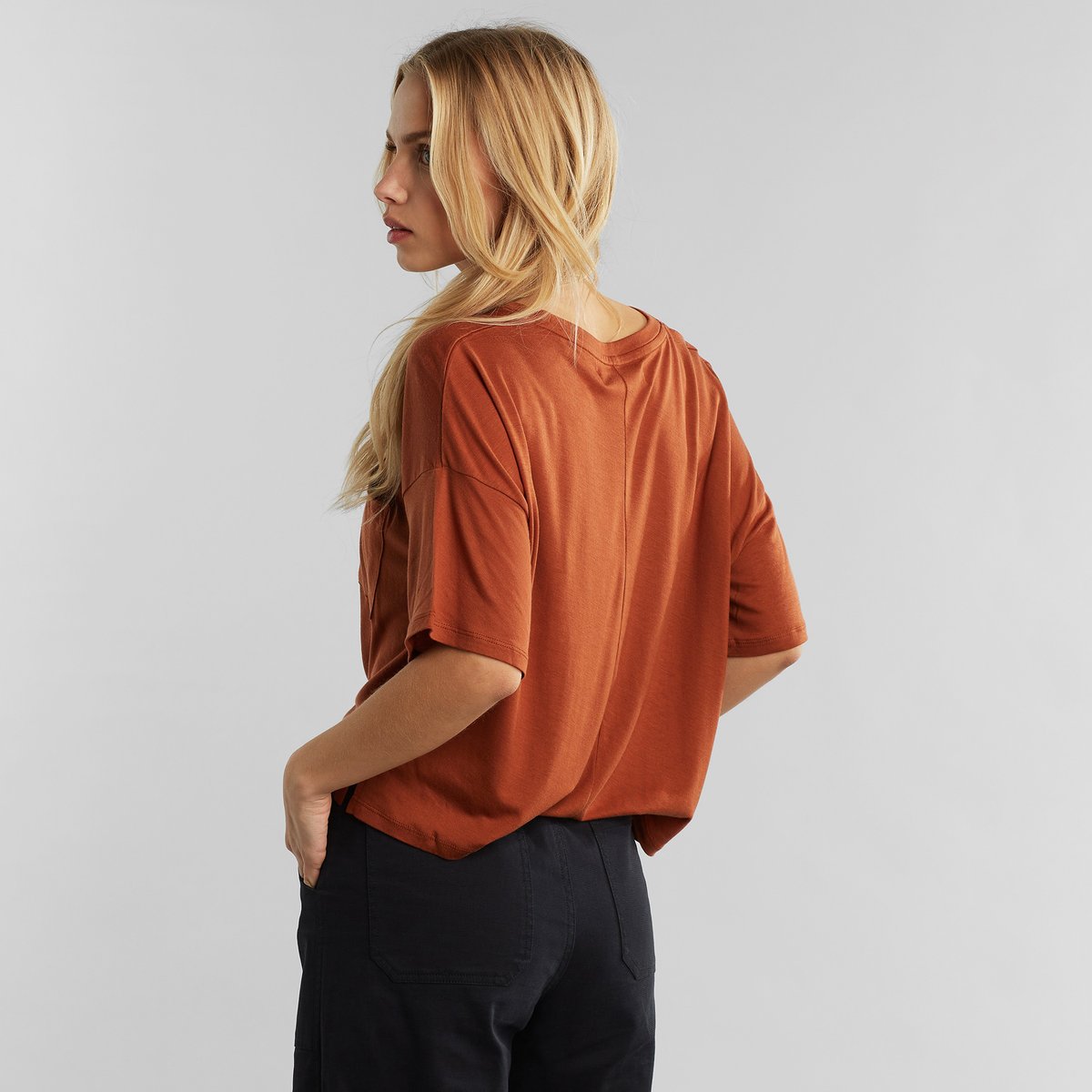T-shirt Kivik Mocha Brown