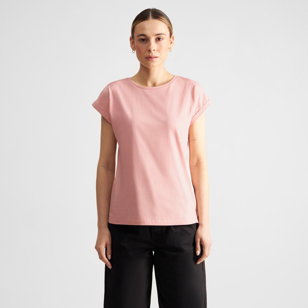 T-shirt Visby Base Silver Pink
