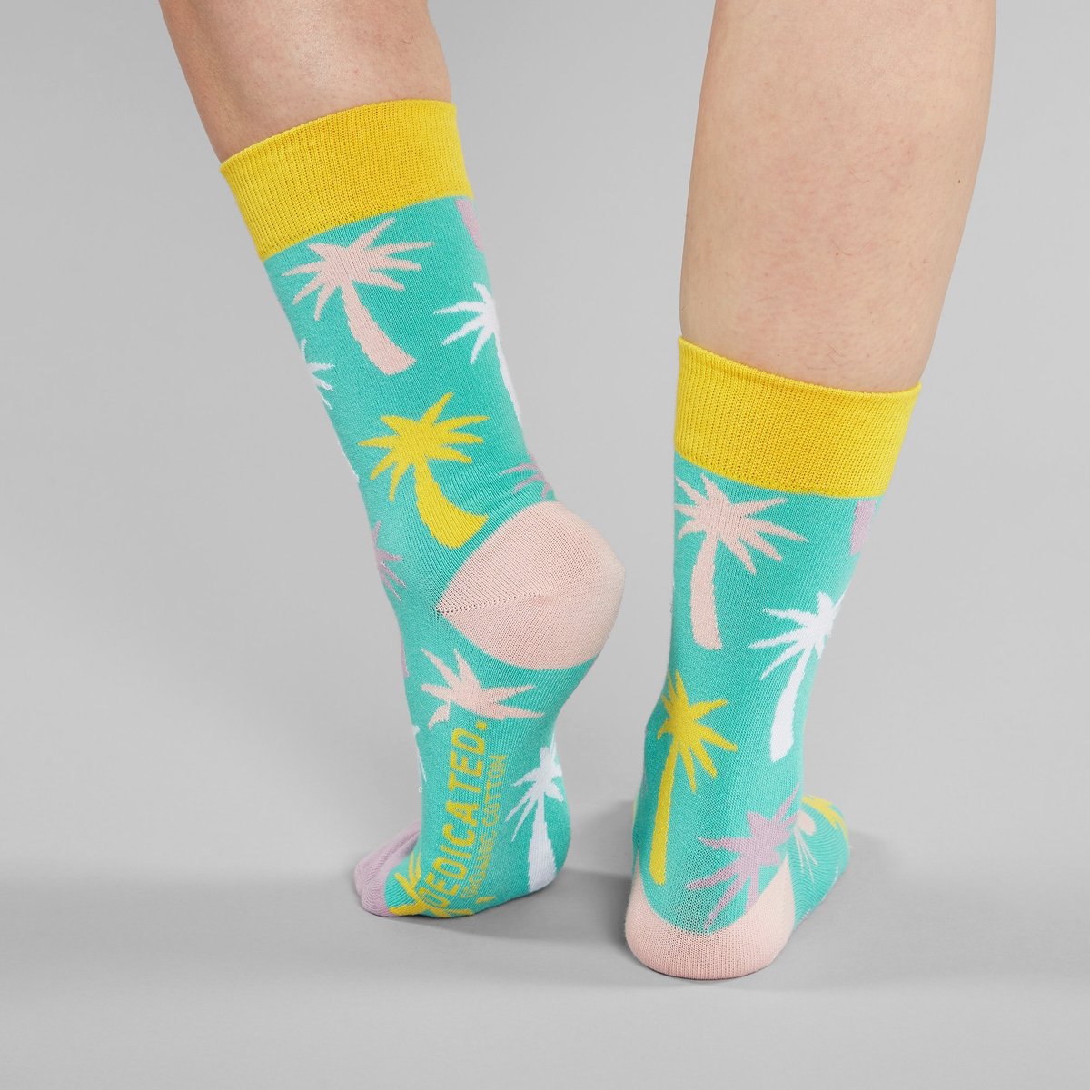 Socks Sigtuna Big Palms Green