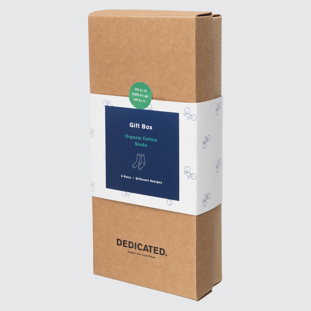 Socks Sigtuna Bike Pattern 5-pack