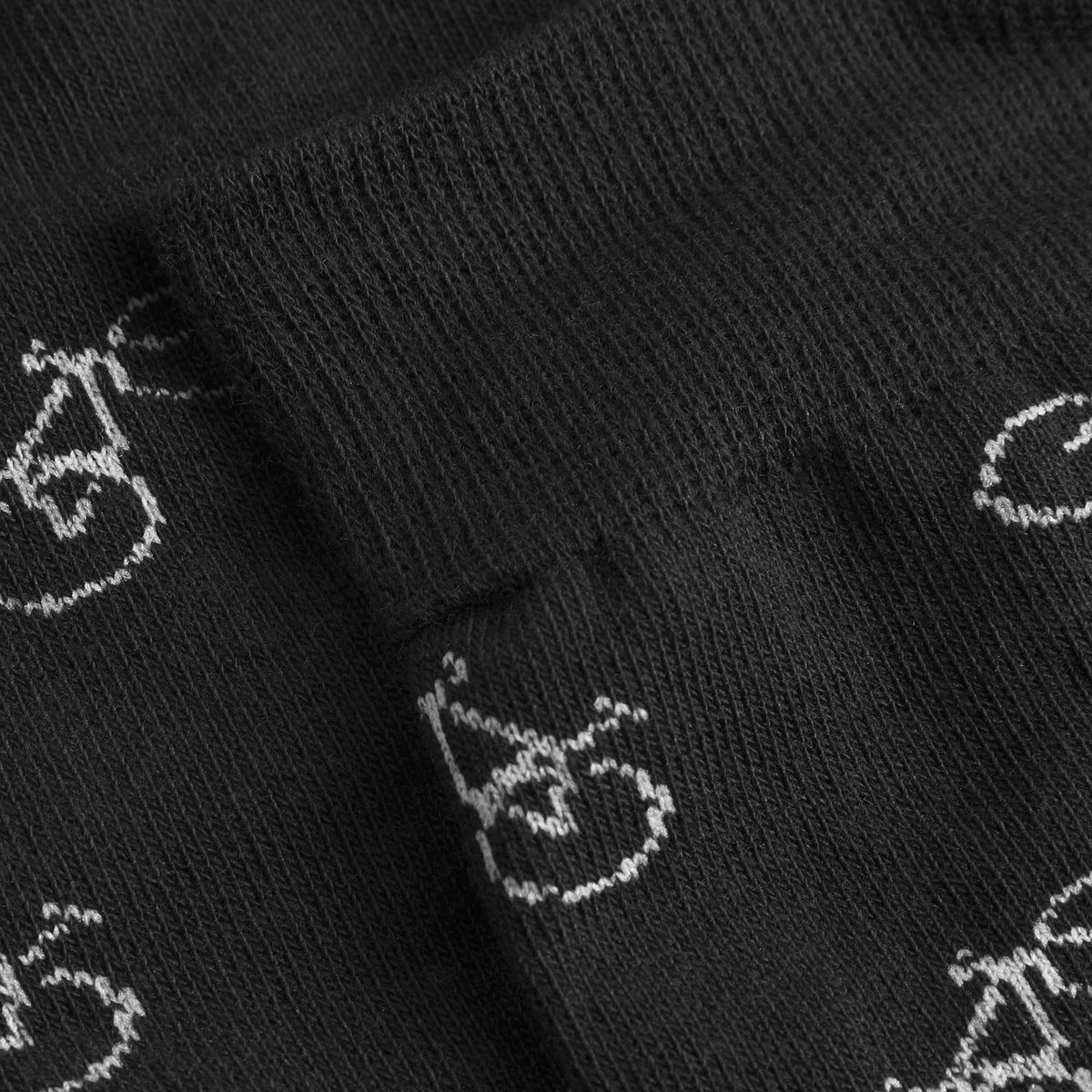 Socks Sigtuna Bike Pattern Black