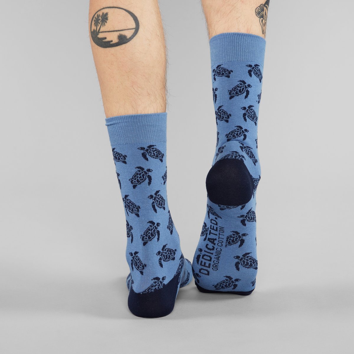 Socks Sigtuna Sea Turtles Light Blue