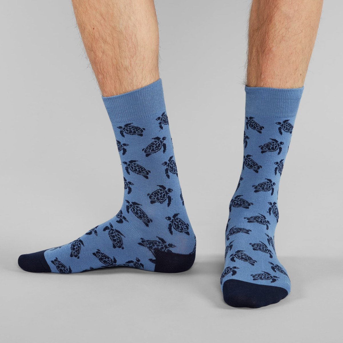 Socks Sigtuna Sea Turtles Light Blue