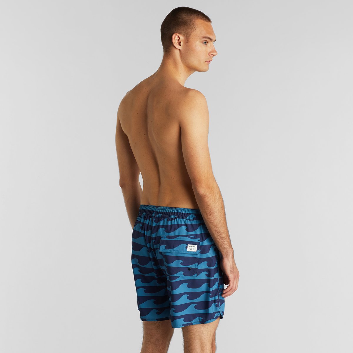 Swim Shorts Sandhamn Waves Blue