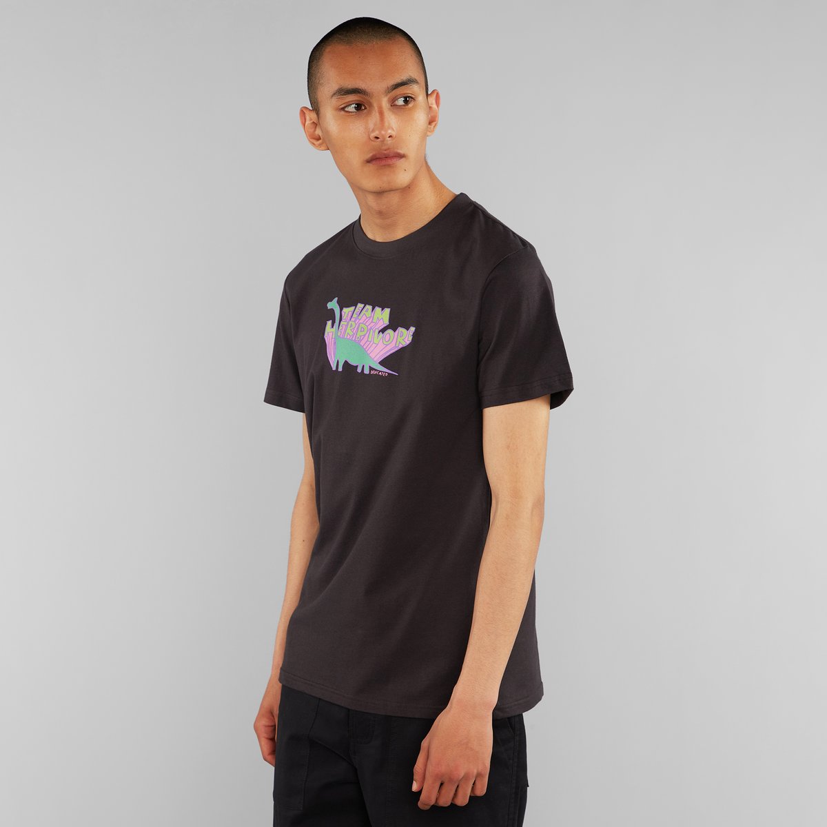 T-shirt Stockholm Team Herbivore Charcoal