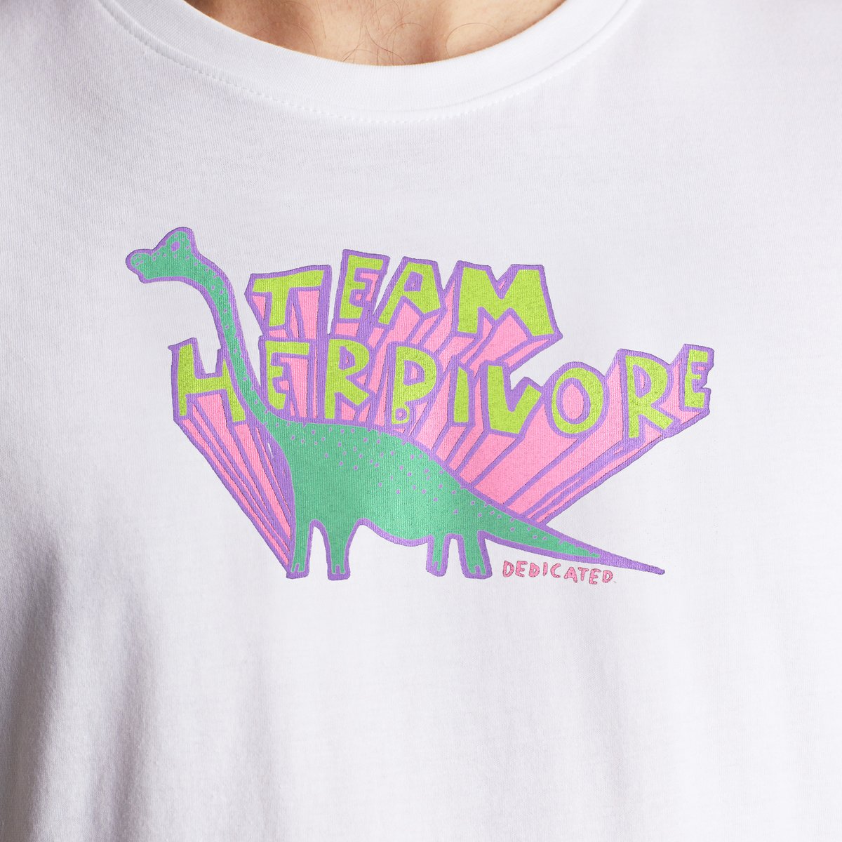 T-shirt Stockholm Team Herbivore White