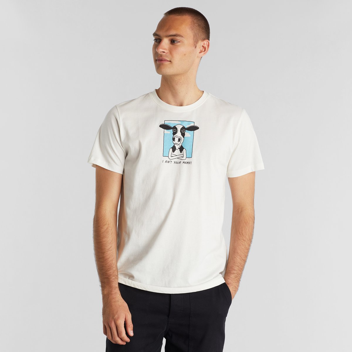 T-shirt Stockholm Your Mama Off-White