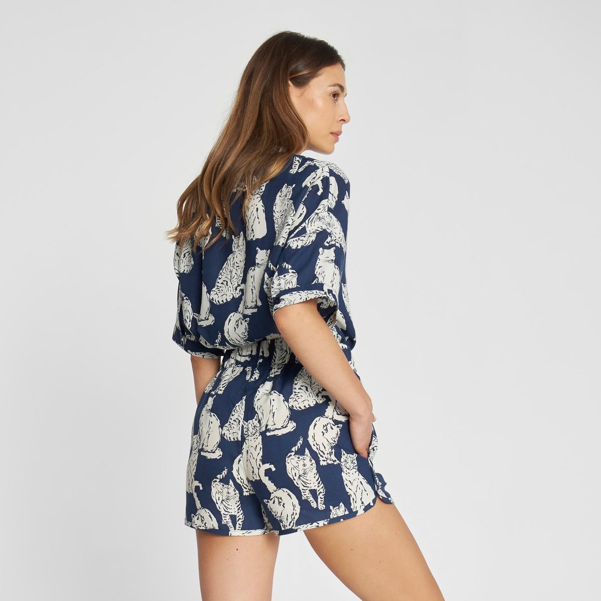 Shorts Sandvika Cats Blue