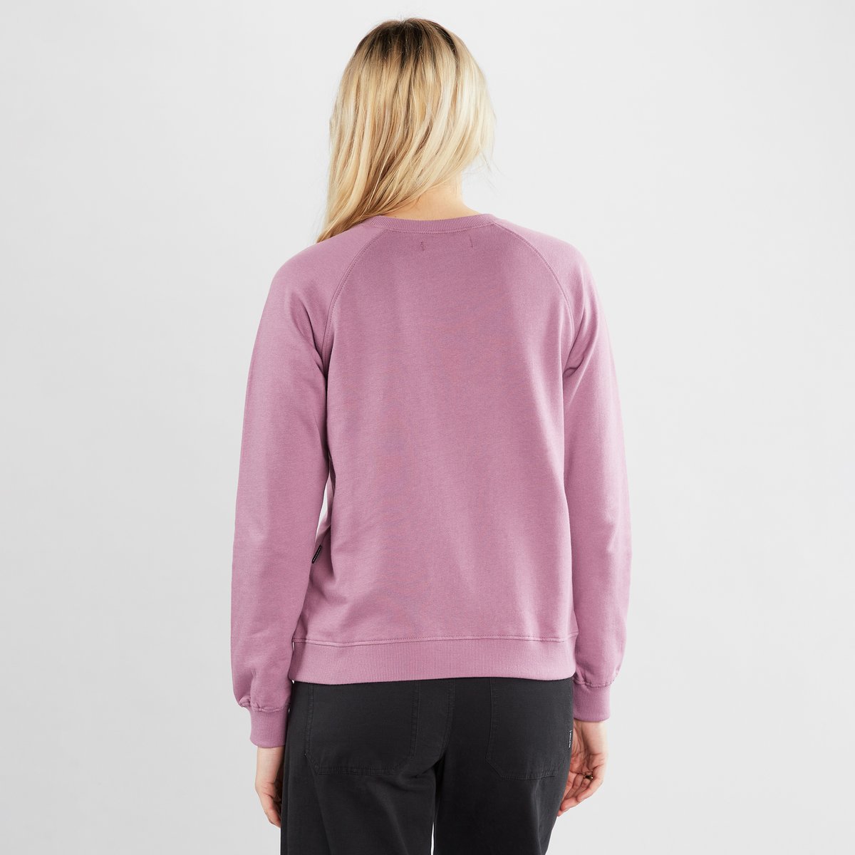 Sweatshirt Ystad Raglan Base Dusty Purple