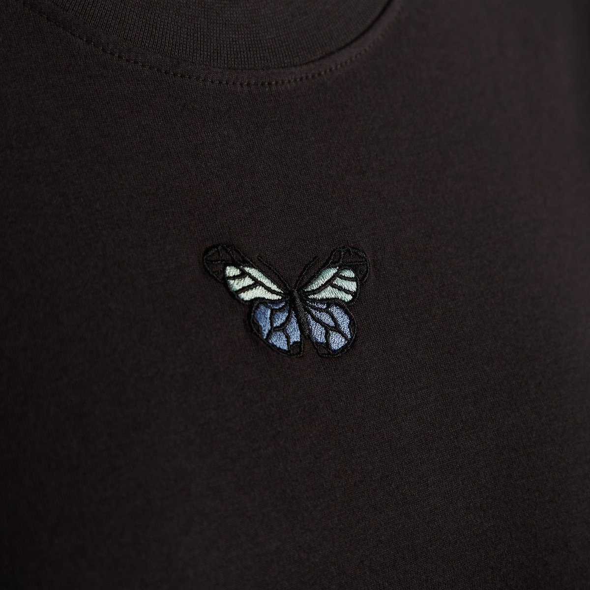T-shirt Mysen Butterfly Charcoal