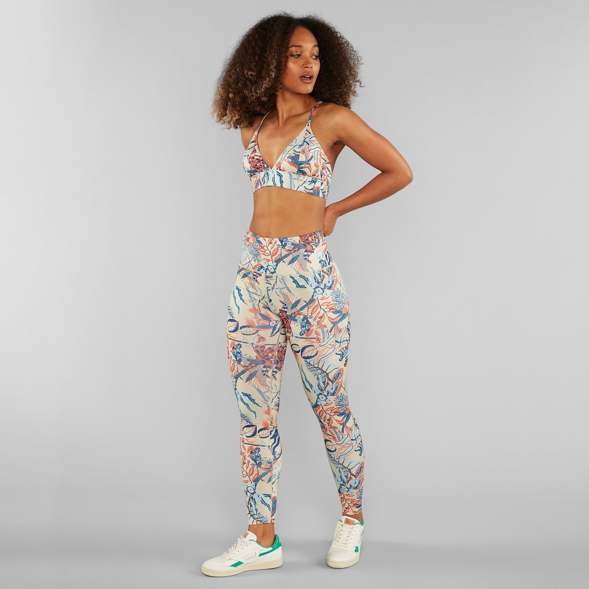 Tights Kaxholmen Vintage Jungle Multi Color