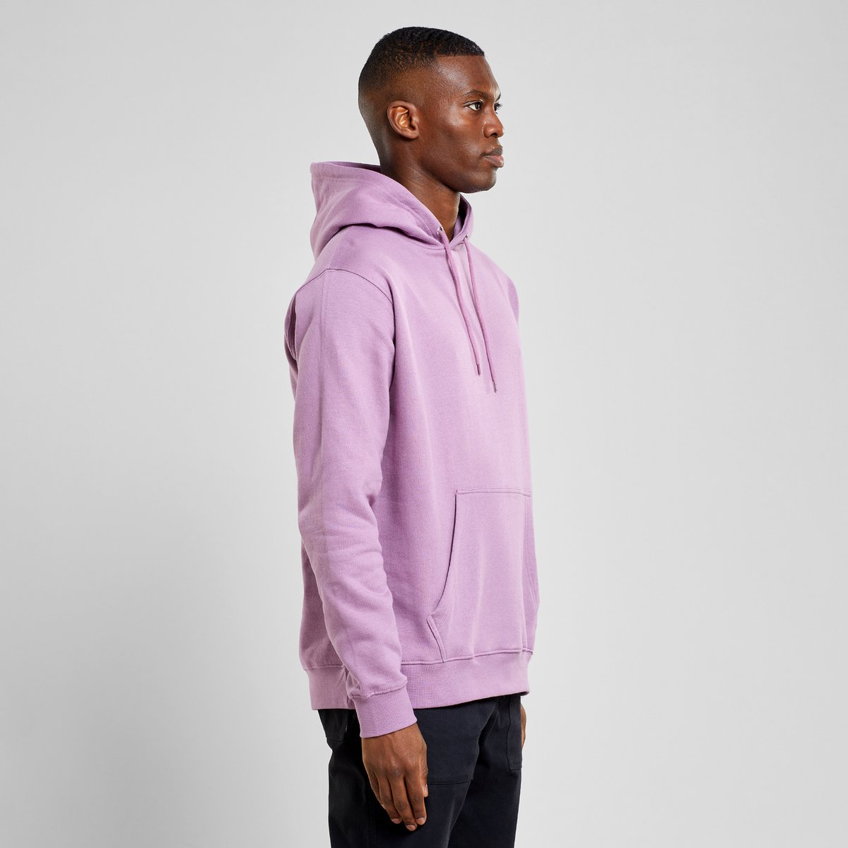 Hoodie Falun Base Dusty Purple