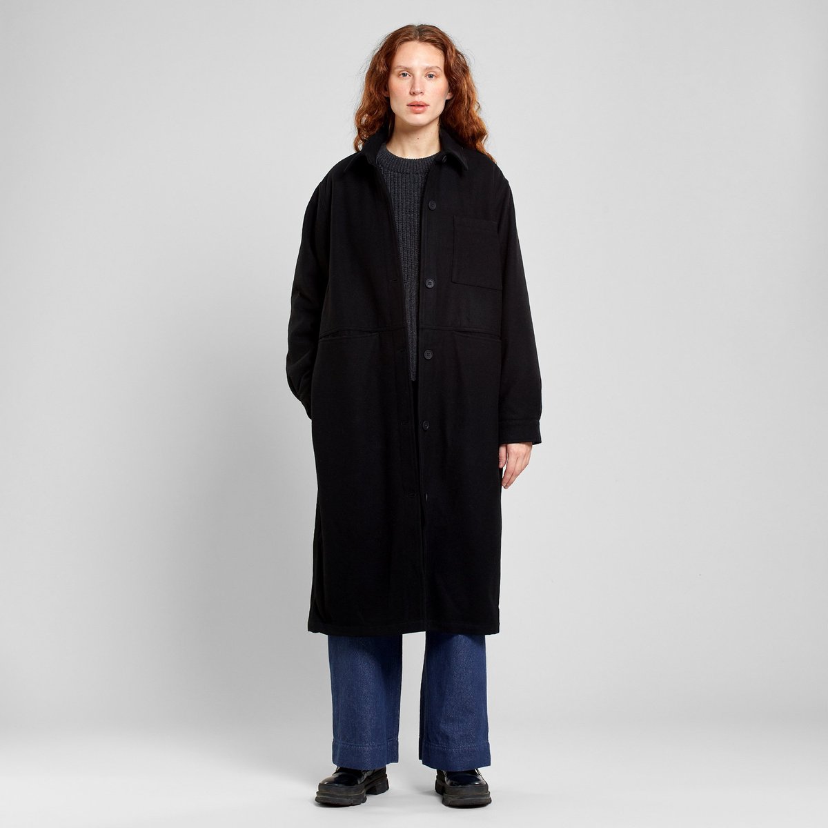 Coat Furbo Black