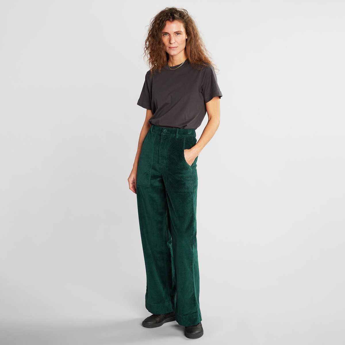 Workwear Pants Vara Corduroy Dark Green