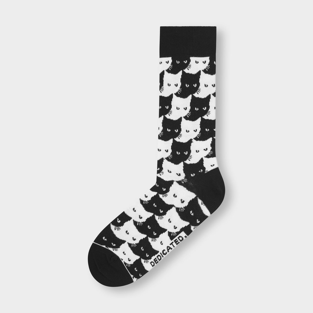 Socks Sigtuna Pepita Cats Black
